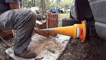 Dangerous Fastest Homemade Firewood Processing Machines, Extreme Powerful Wood Splitting Machines