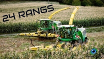 X2 9900i JD in action for silage