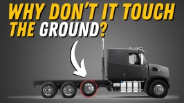 Why Do Some Truck Tires Not Touch The Ground?