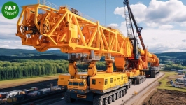 Top 100 Largest Mobile Cranes In The World  Incredible Heavy Machinery