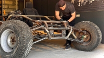 A man builds an amazing all-terrain vehicle from scratch