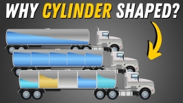 Why Are Fuel Trucks Shaped Like A Cylinder?