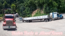 Loaded Trailer Truckers vs The most dangerous steep hill in Jamaica 