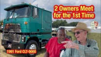 1991 CLT-9000 Ford Cabover Truck Tour: New & Past Owners Meet for the First Time!!