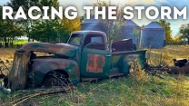 I had to Brave 60 MPH Winds, Pouring Rain, and a TORNADO Watch to Rescue these old Cars and Trucks!