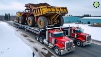 Extreme Dangerous Transport Skill Operations Oversize Truck 