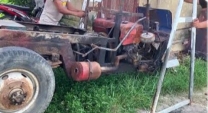 Restoring an antique three-wheeled tractor | restore and repair old tricycles