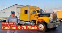 Tour Tim Hoover's B Mack with Custom Self-Built Sleeper!