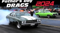 FATHER'S DAY DRAGS || Flag Drop, Old-School Grassroots Racing