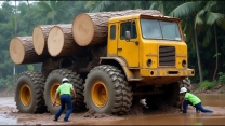 Extreme Dangerous Transport Skill Operations Oversize Truck