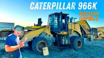 AUCTION GAMBLE... CAT 966K!!! WILL IT RUN??? MAJOR ISSUES!!