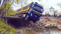 Dangerous Idiots Truck & Fails Compilation  Extreme Truck Idiots at Work