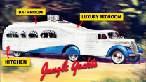 Jungle Yacht: The Mad 1930s Adventure Buses with Kitchens, Bedrooms, and Bathrooms