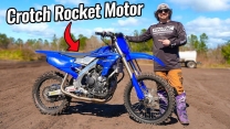 Crotch Rocket Swapped Dirt Bike!