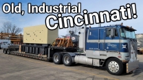 Delivery In Old Industrial Cincinnati.  Perfect For Classic Cabover Peterbilt