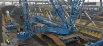 SUPER Crane & SPMTs in transporting and assembling Mega Projects around the world.