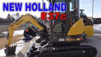 NEW HOLLAND E37c EXCAVATOR