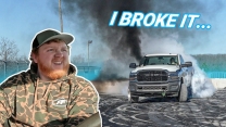 DESTROYING My Burnout Truck in 30 SECONDS.....