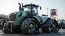 PATRIOT 380: The World's First Futuristic Tractor Unveiled in Luxury Showroom!