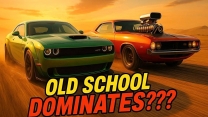 New vs Old School Drag Racing