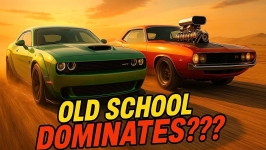 New vs Old School Drag Racing