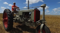 Rugged Power! We Traveled To Iowa To See A 1936 Case RC Tractor With a Single Front Wheel!