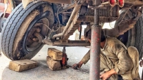 Emergency Truck Front Axle Repair For Heavy Load Damage