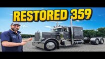 I Found the Cleanest Peterbilt 359 I’ve Ever Seen