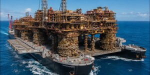 The Hidden Process Behind Removing a 27,000-Ton Giant Oil Rig. Mega Engineering Documentary