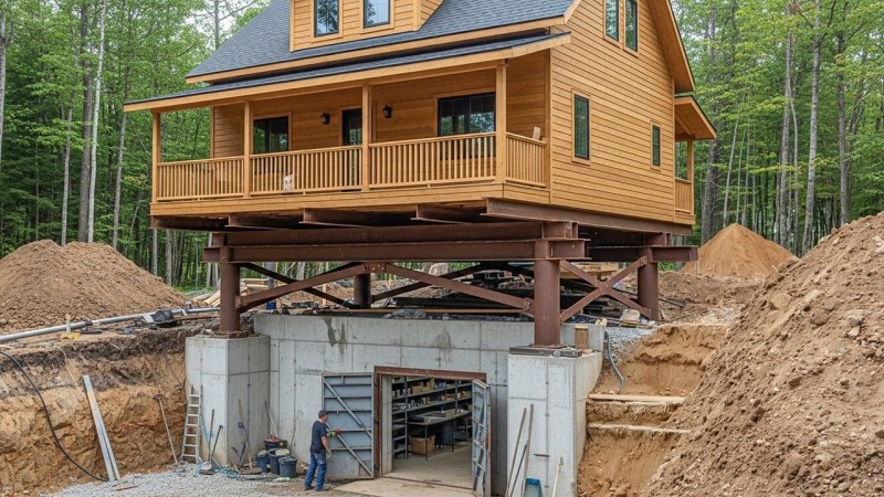A man is building an underground survival bunker that even the police would never find!